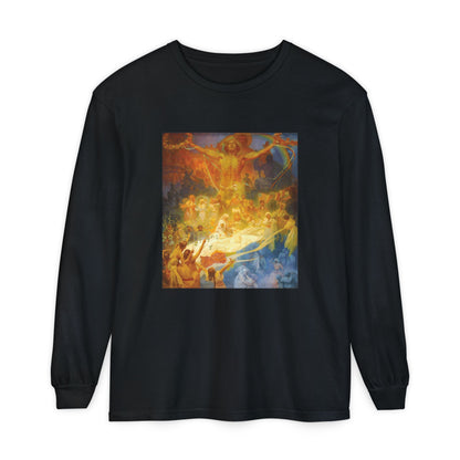 The Slav Epic: Apotheosis by Alphonse Mucha (Long Sleeve)