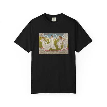 Poster International Exposition of Modern Decorative Arts by Leonardo Bistolfi (T-Shirt)
