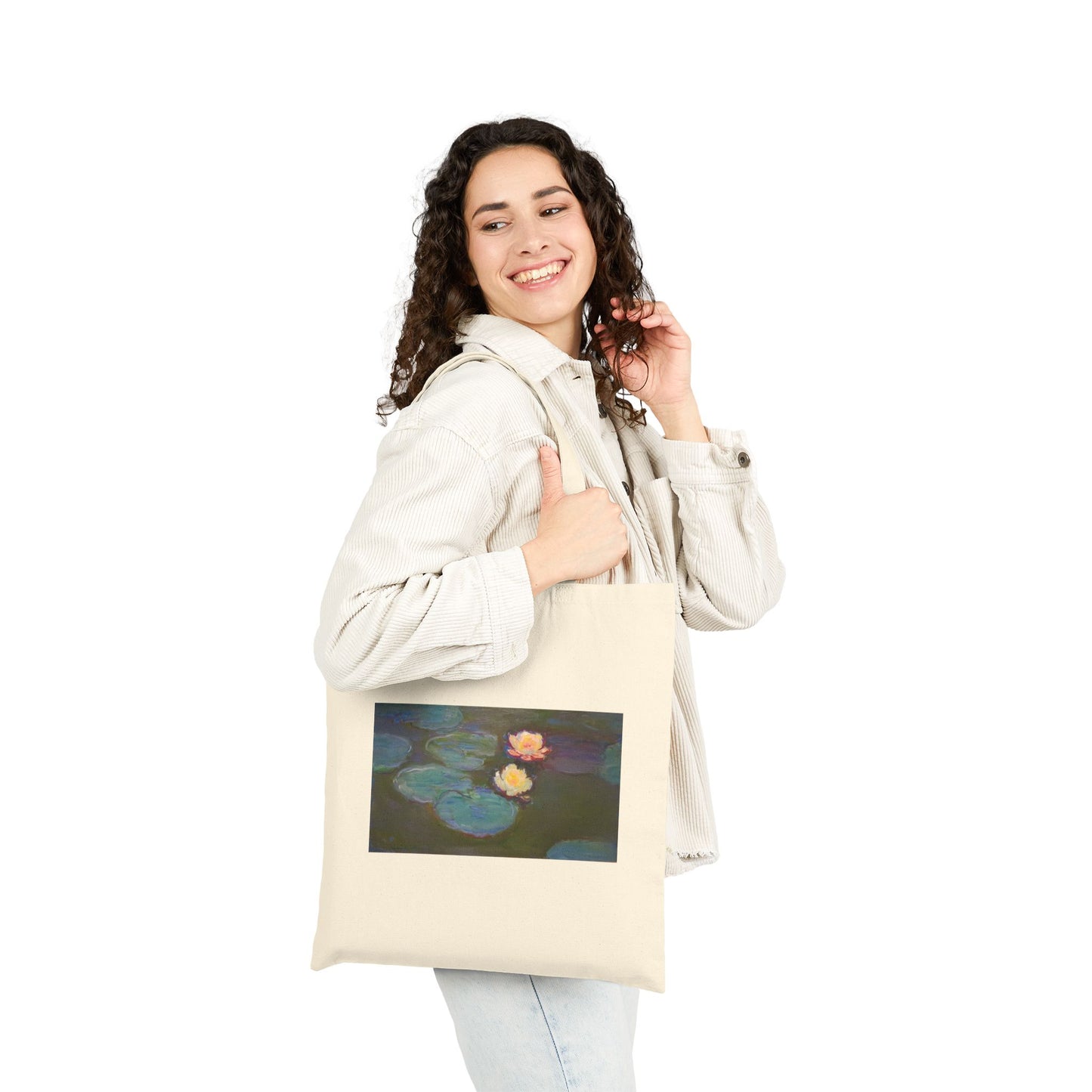 Water Lilies by Claude Monet (Tote)