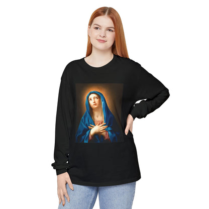 Our Lady of Sorrows by Anton Raphael Mengs (Long Sleeve)