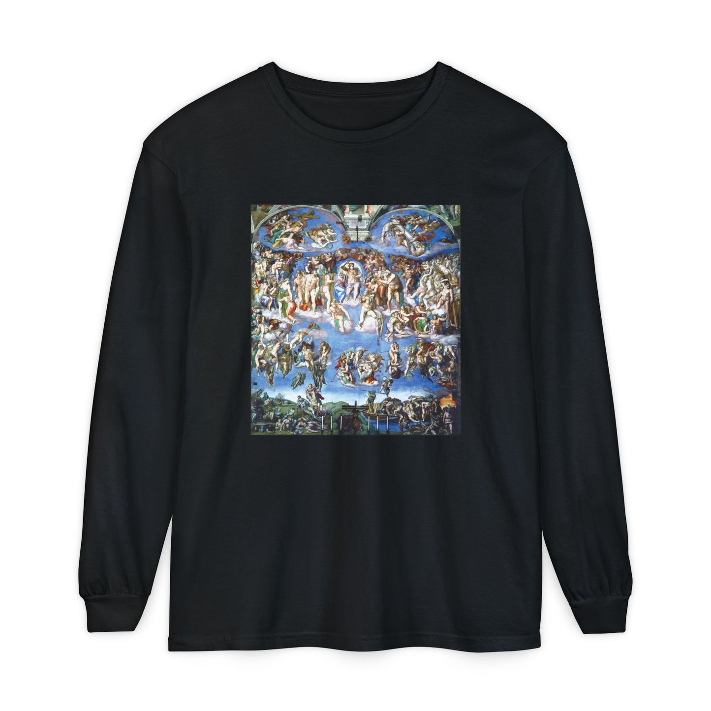 The Last Judgement by Michelangelo (Long Sleeve)