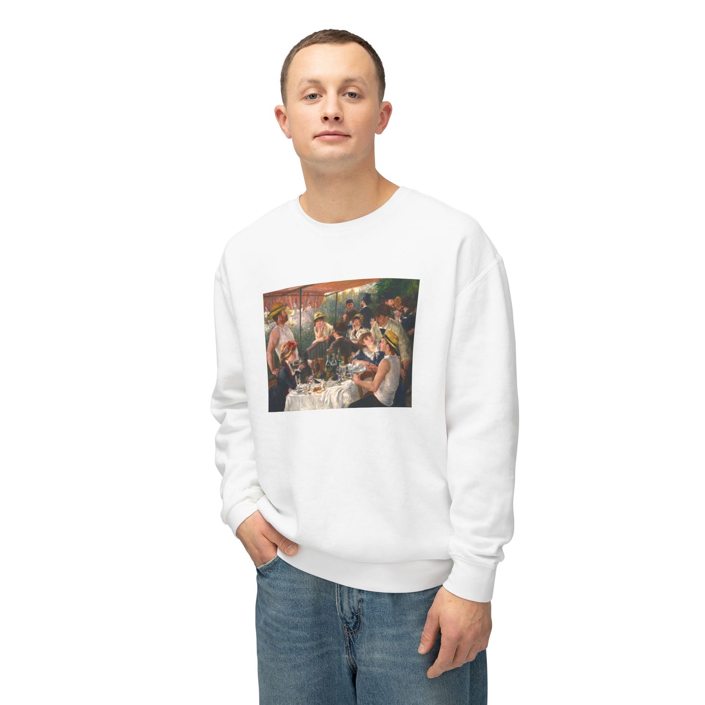 Luncheon of the Boating Party by Pierre-Auguste Renoir (Sweatshirt)