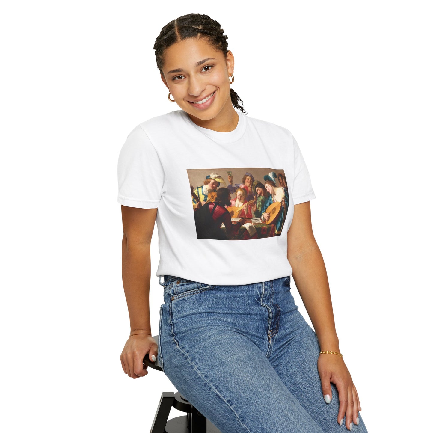 The Concert by Gerard van Honthorst (T-Shirt)