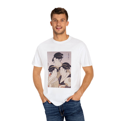 Three Beauties of the Present Day by Kitagawa Utamaro (T-Shirt)