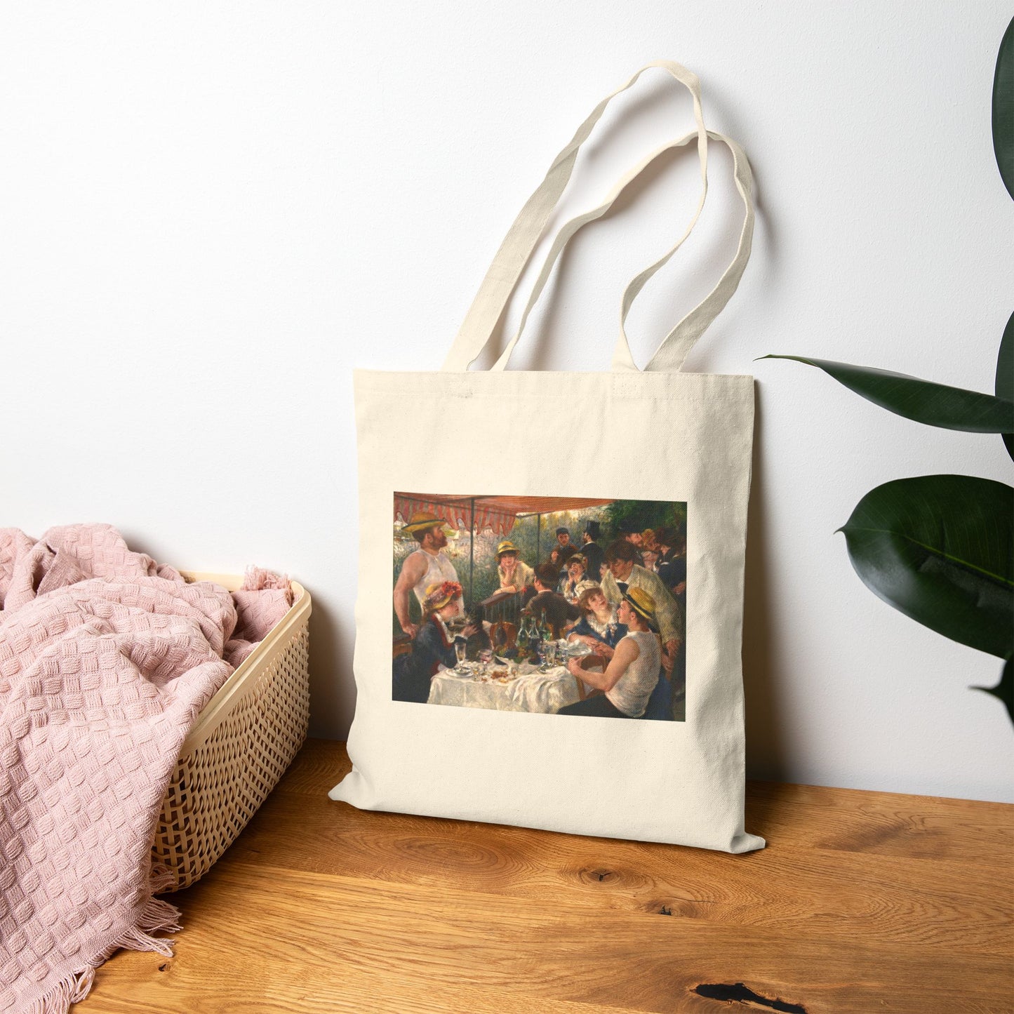 Luncheon of the Boating Party by Pierre-Auguste Renoir (Tote)