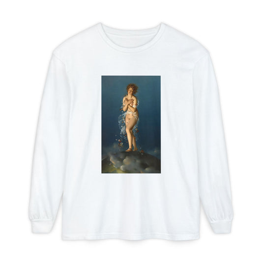 Flora Caressed by Zephyr by François Gérard (Long Sleeve)