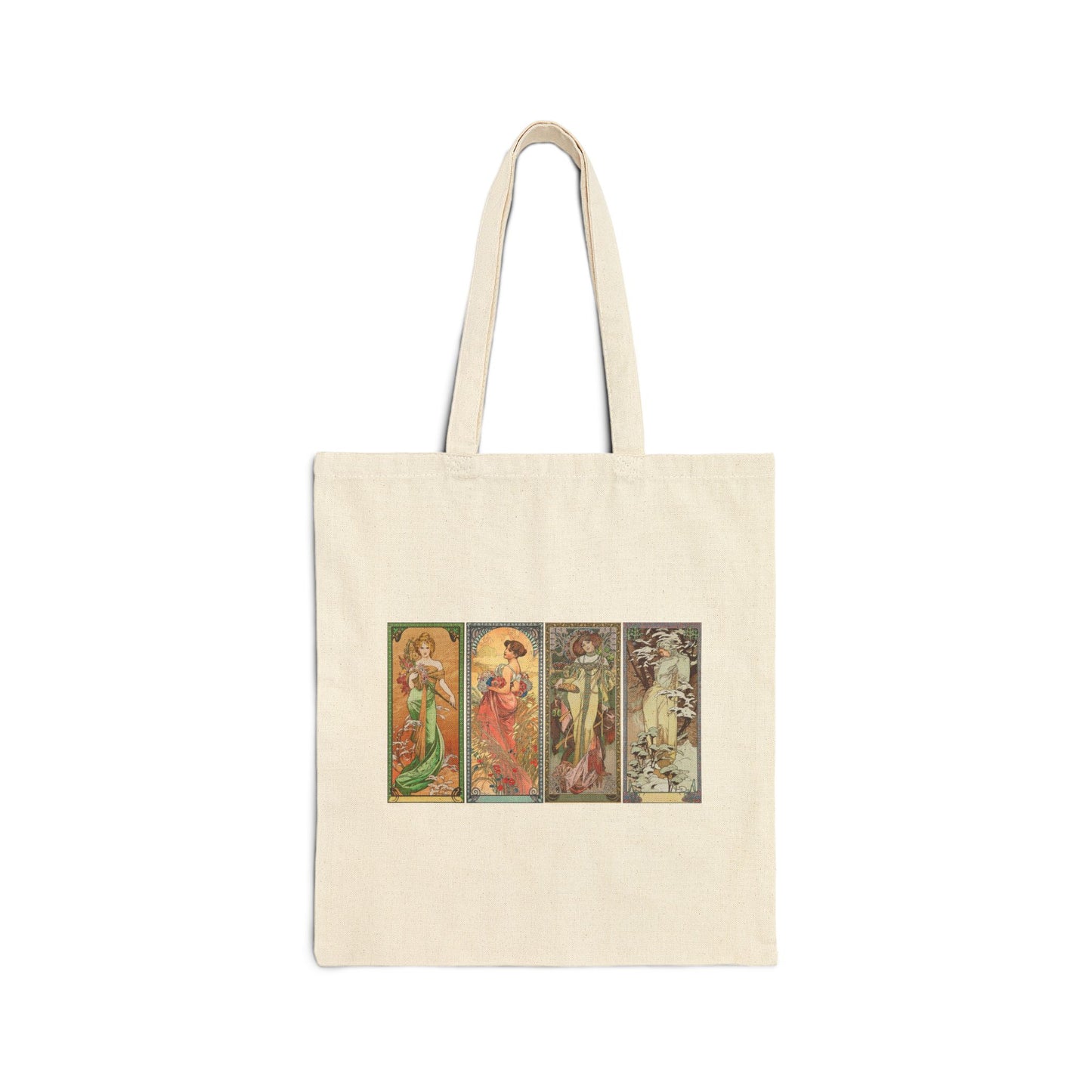 The Seasons by Alphonse Mucha  (Tote)
