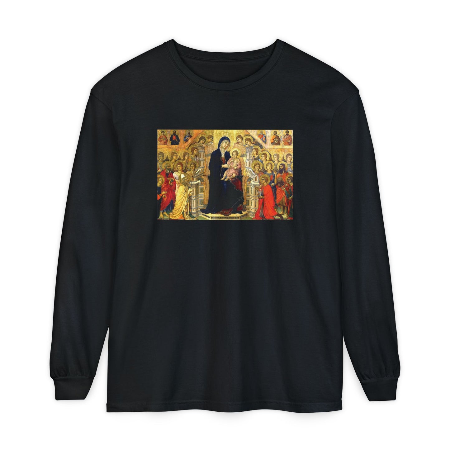 Maestà by Duccio di Buoningsenga (Long Sleeve)