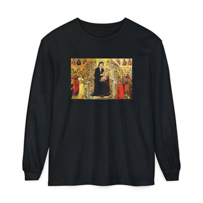 Maestà by Duccio di Buoningsenga (Long Sleeve)