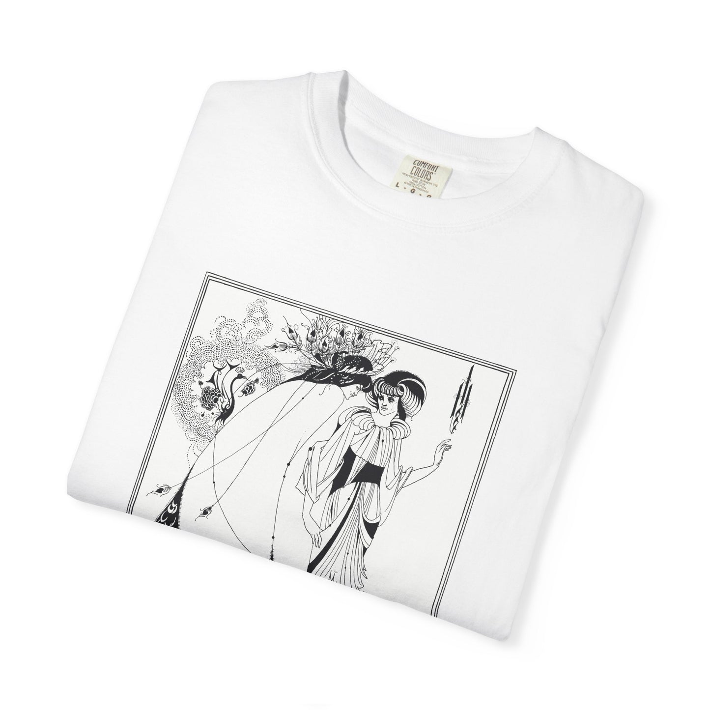 The Peacock Skirt by Aubrey Beardsley (T-Shirt)