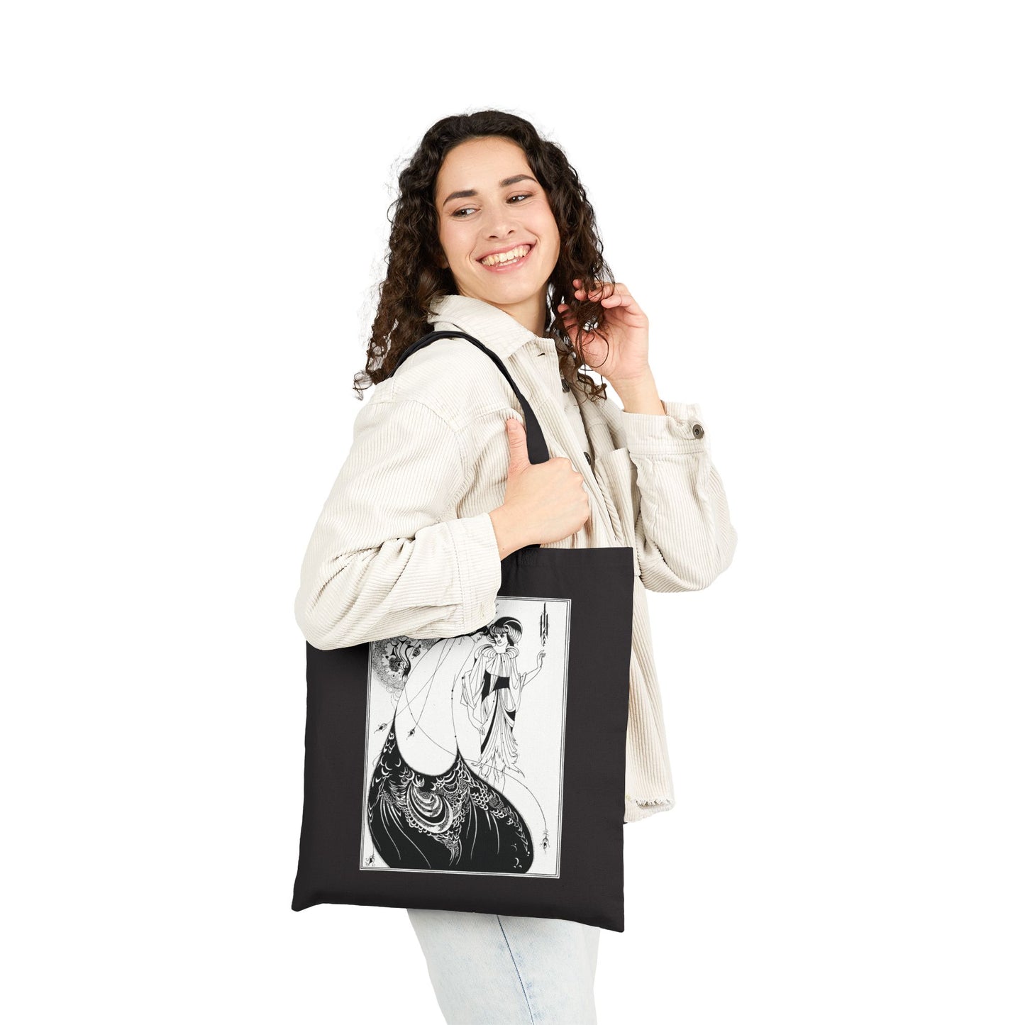 The Peacock Skirt by Aubrey Beardsley (Tote)
