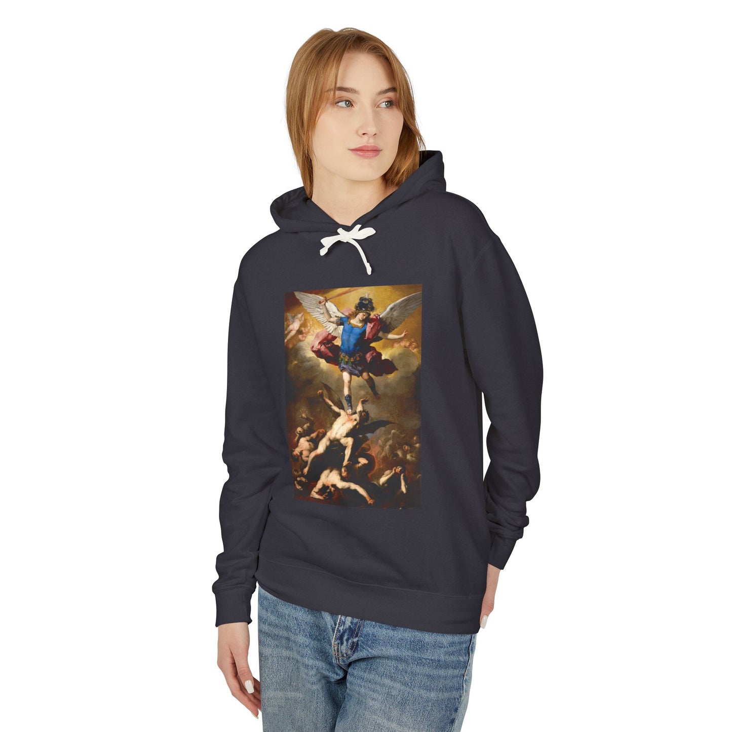 The Fall of the Rebel Angels by Luca Giordano (Hoodie)