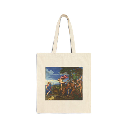 Bacchus and Ariadne by Titian (Tote)