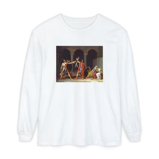 Oath of the Horatii by Jacques-Louis David (Long Sleeve)