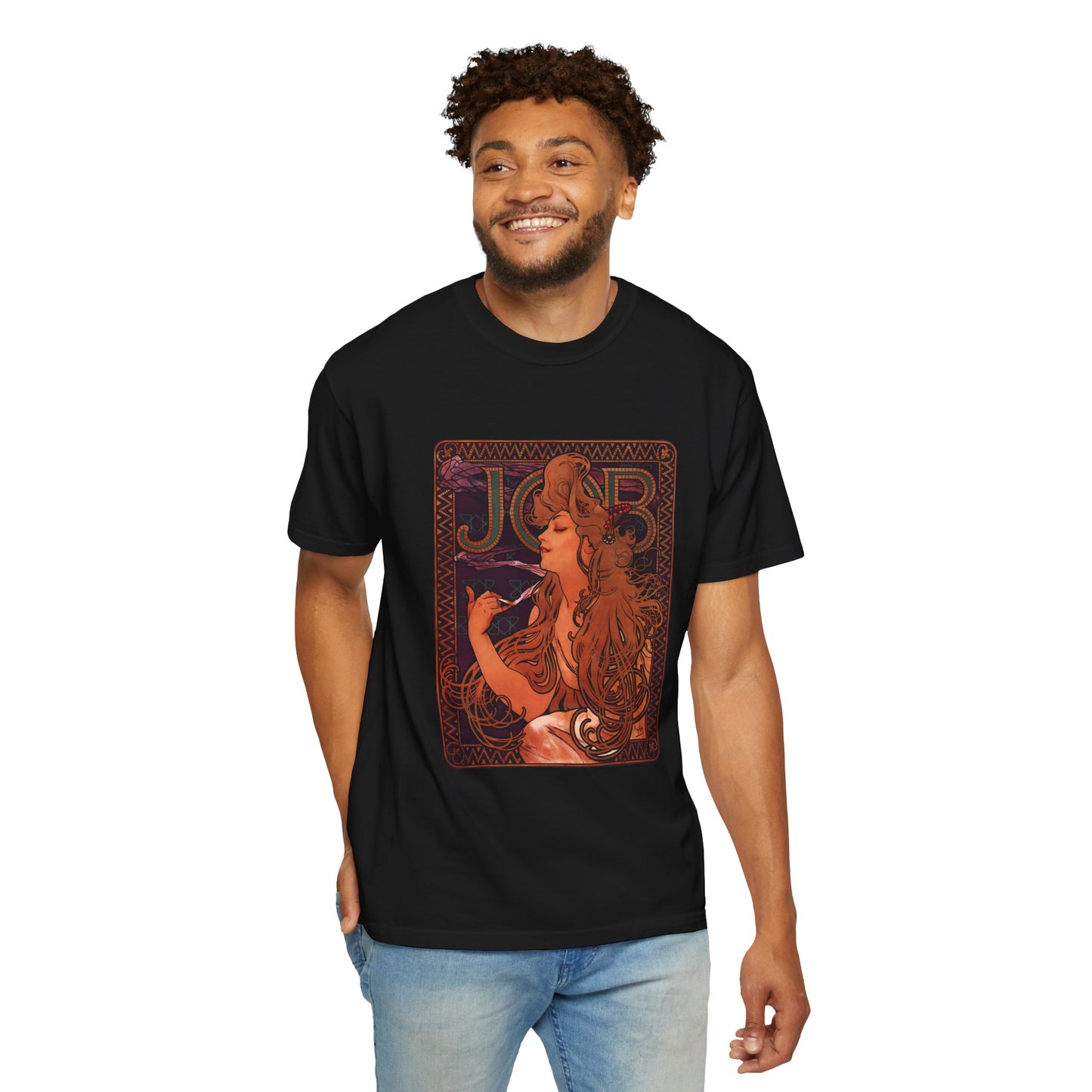 Job by Alphonse Mucha (T-Shirt)