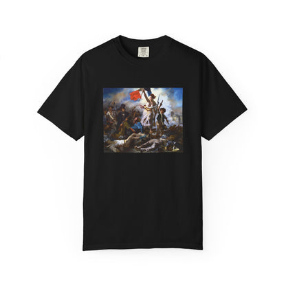 Liberty Leading the People by Eugène Delacroix (T-Shirt)