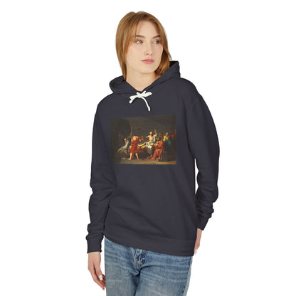The Death of Socrates by Jacques-Louis David (Hoodie)