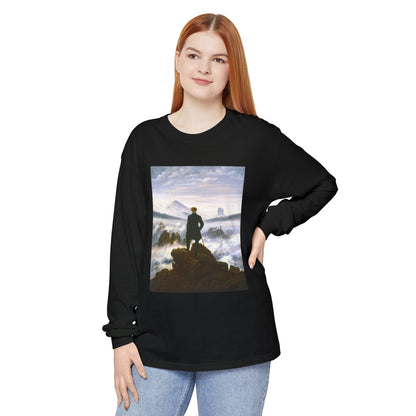 Wanderer above the Sea of Fog by Caspar David Friedrich (Long Sleeve)