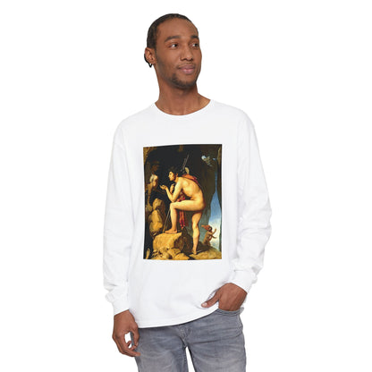 Oedipus and the Sphinx by Dominique Ingres (Long Sleeve)