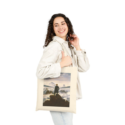 Wanderer above the Sea of Fog by Caspar David Friedrich (Tote)