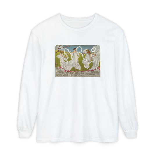 Poster International Exposition of Modern Decorative Arts by Leonardo Bistolfi (Long Sleeve)