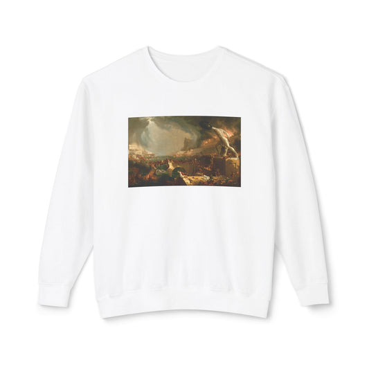 The Course of Empire: Destruction by Thomas Cole (Sweatshirt)