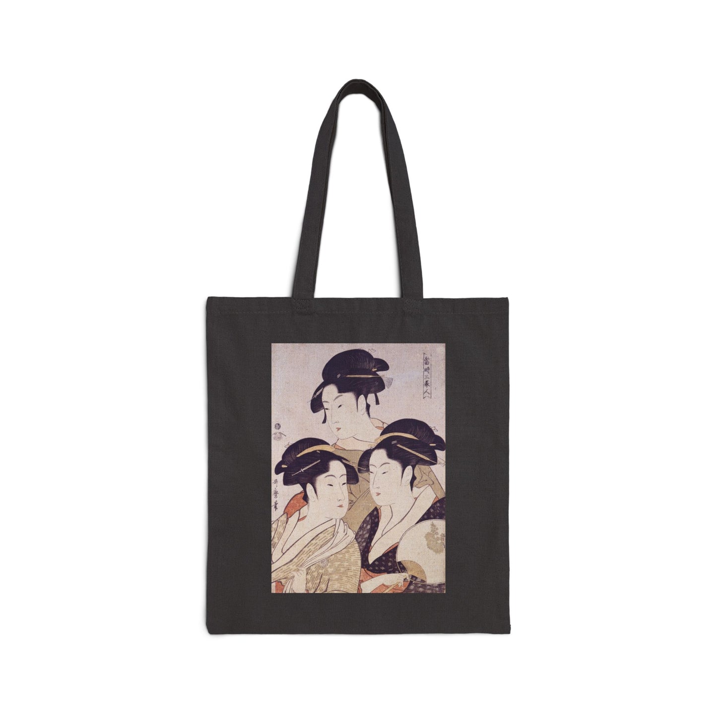 Three Beauties of the Present Day by Kitagawa Utamaro (Tote)