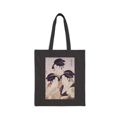 Three Beauties of the Present Day by Kitagawa Utamaro (Tote)