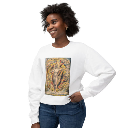 The Sun at His Eastern Gate by William Blake (Sweatshirt)