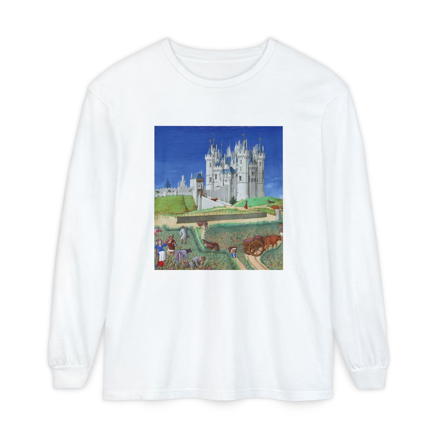 Château de Saumur by the Limbourg brothers (Long Sleeve)