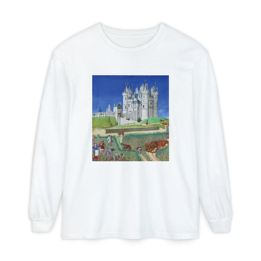 Château de Saumur by the Limbourg brothers (Long Sleeve)