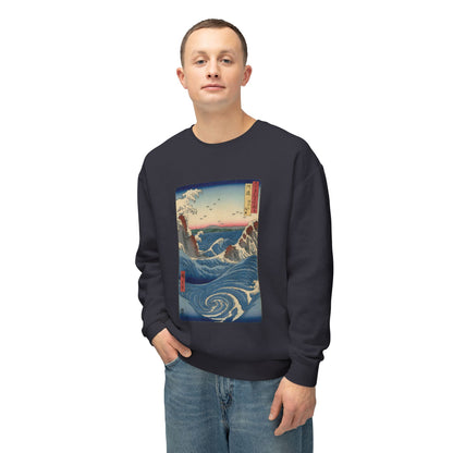 Naruto Whirlpool at Awa by Utagawa Hiroshige (Sweatshirt)