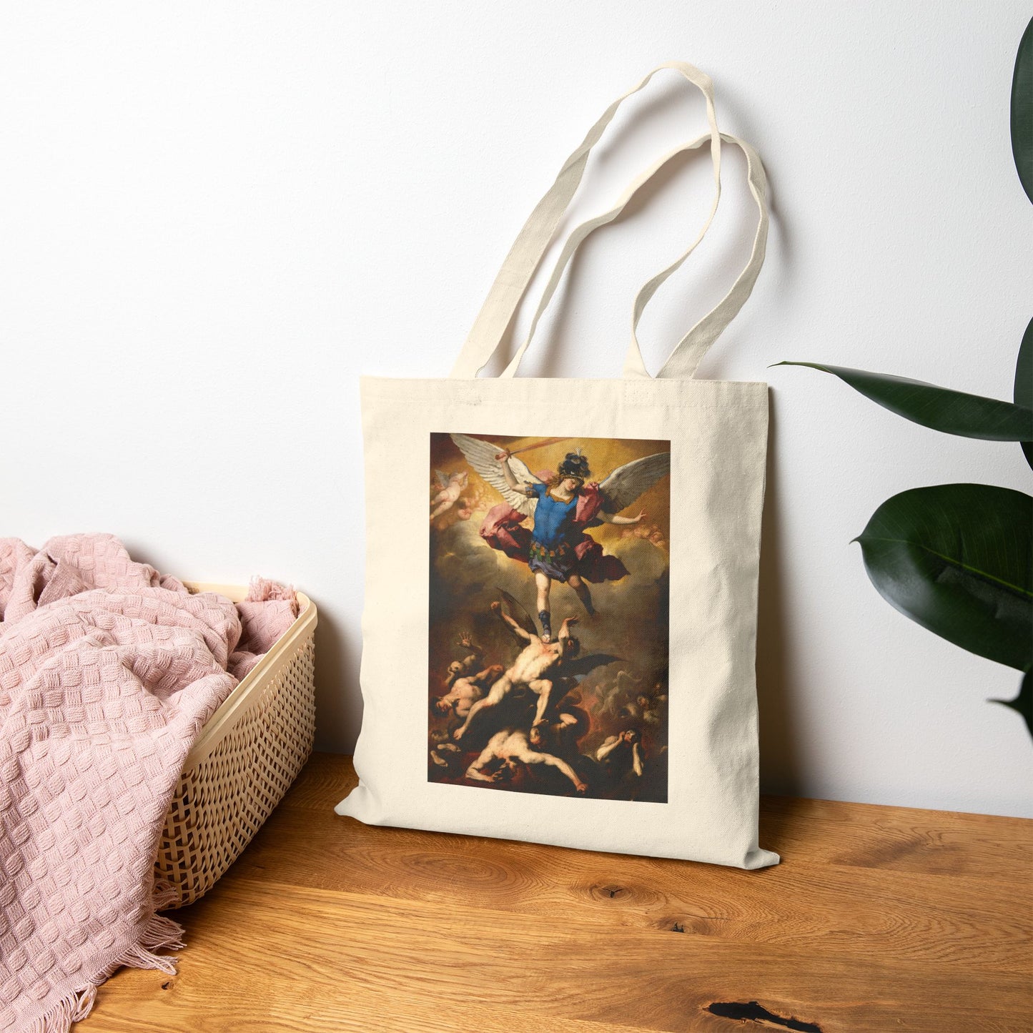 The Fall of the Rebel Angels by Luca Giordano (Tote)