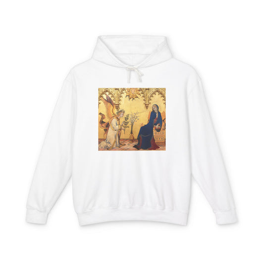 Annunciation by Simone Martini and Lippo Memmi (Hoodie)