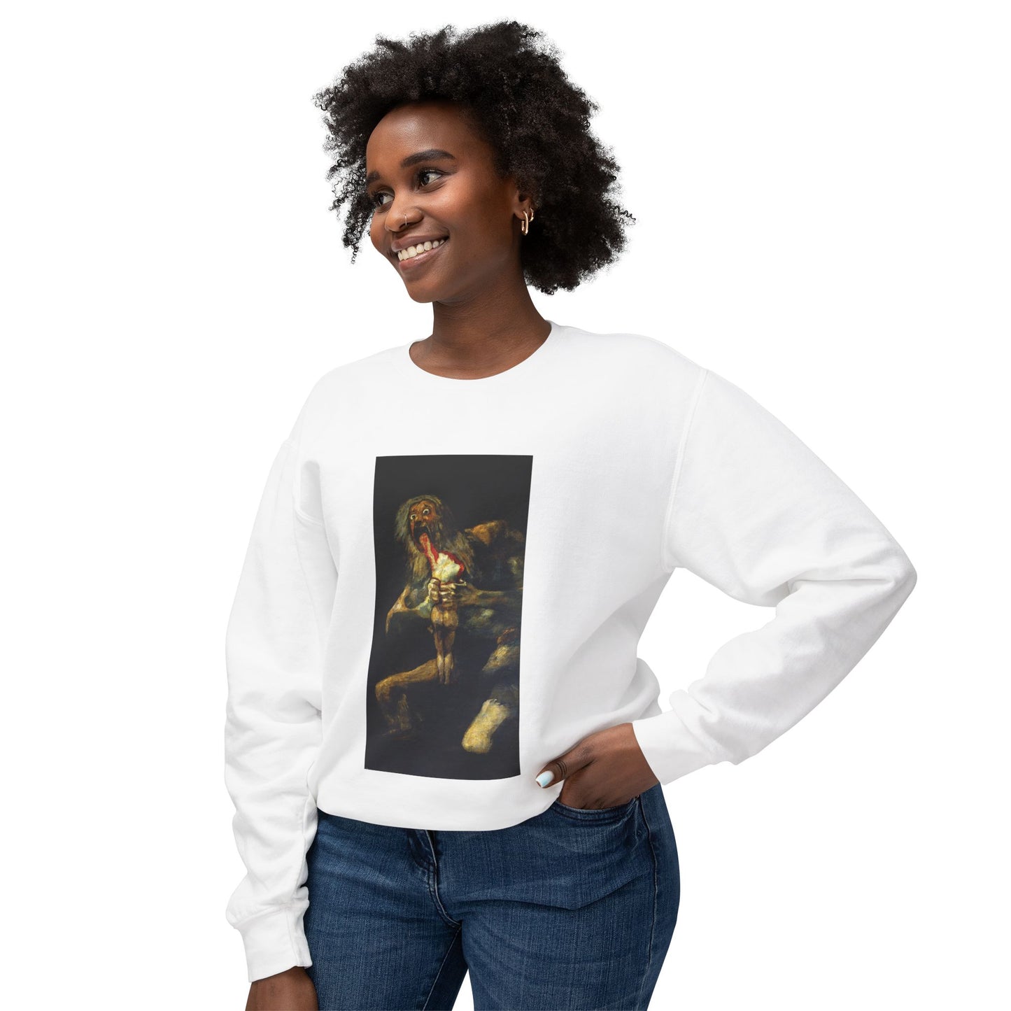 Saturn Devouring His Son by Francisco Goya (Sweatshirt)