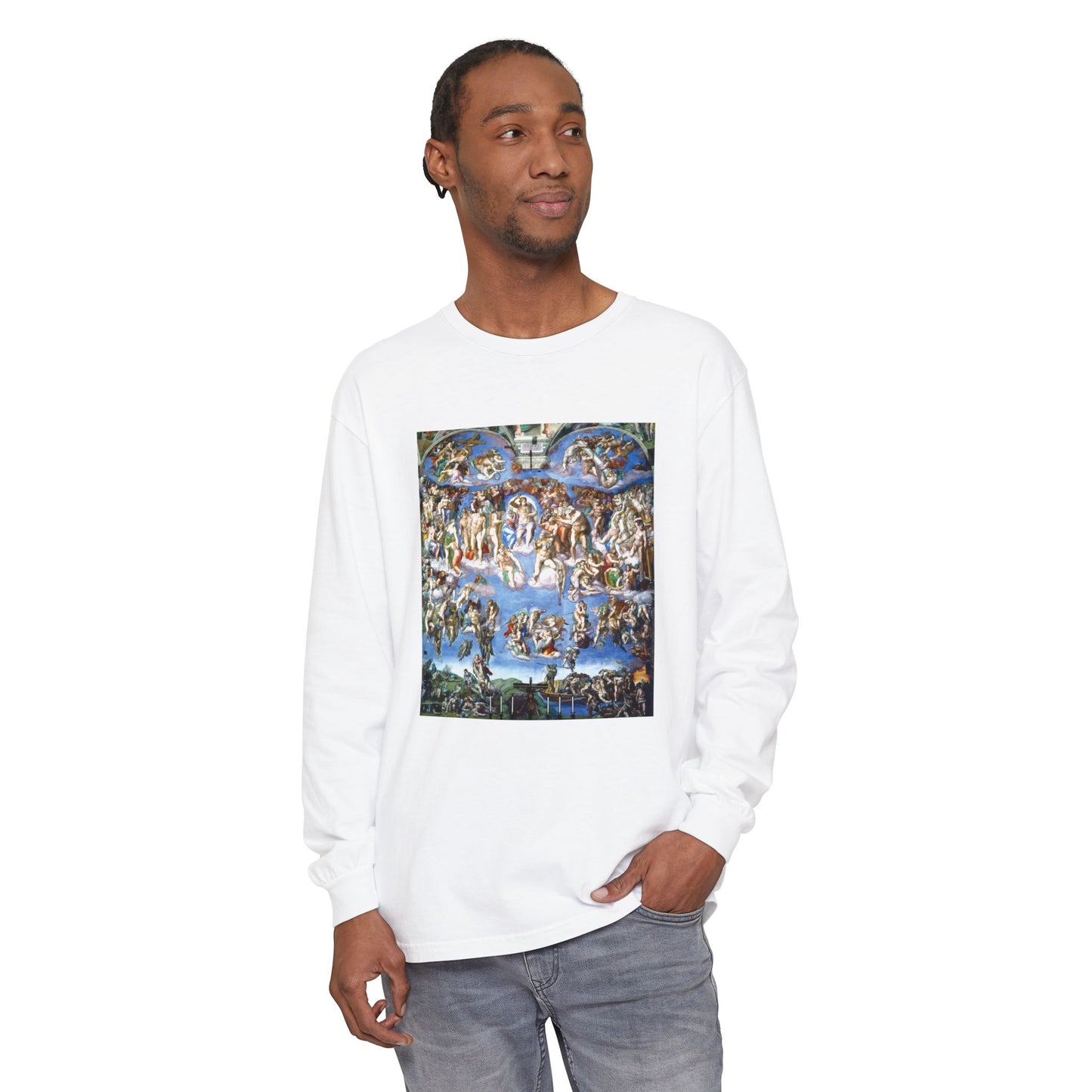 The Last Judgement by Michelangelo (Long Sleeve)