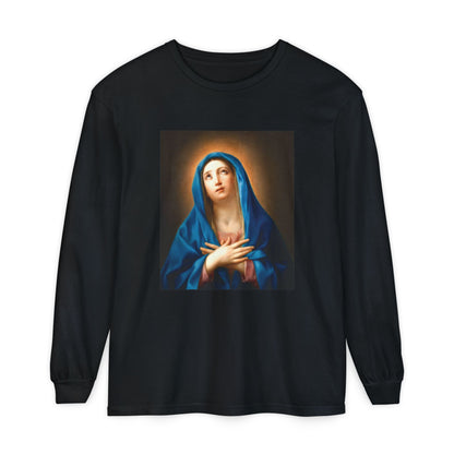 Our Lady of Sorrows by Anton Raphael Mengs (Long Sleeve)