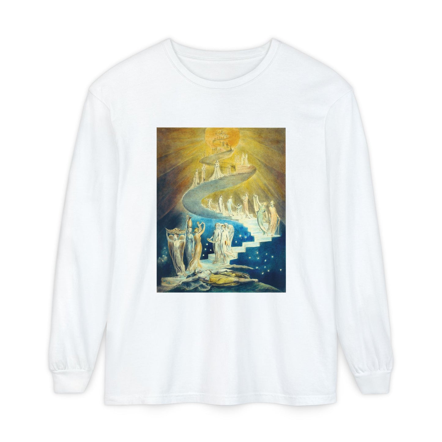 Jacob’s Ladder by William Blake (Long Sleeve)