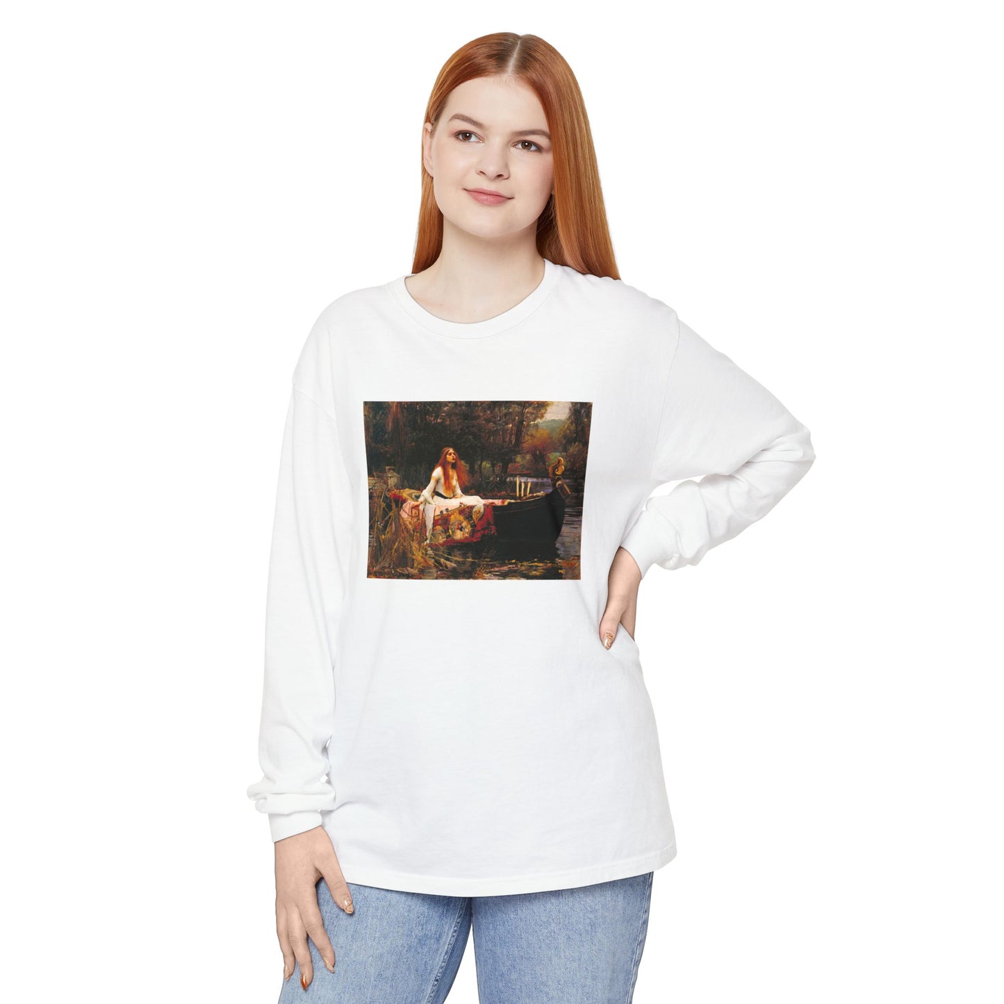 The Lady of Shalott by John William Waterhouse (Long Sleeve)