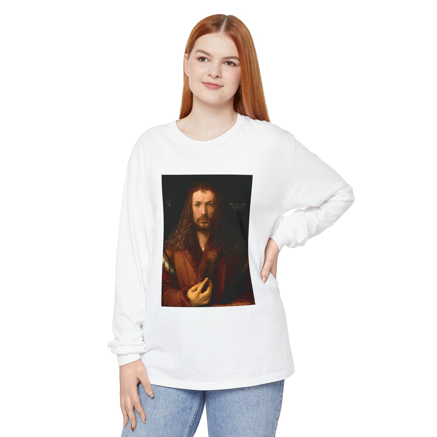 Self-Portrait at 28 by Albrecht Dürer (Long Sleeve)
