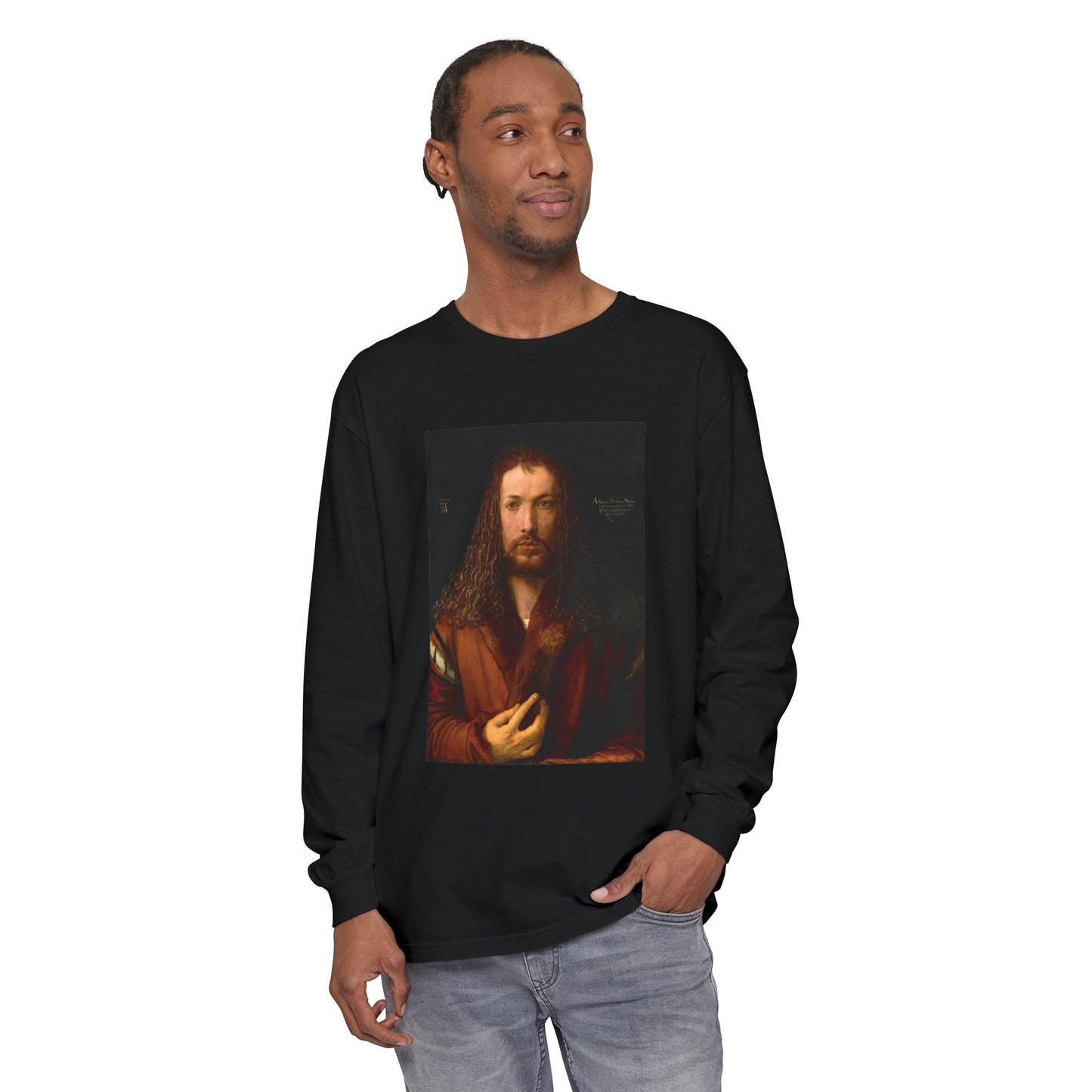 Self-Portrait at 28 by Albrecht Dürer (Long Sleeve)