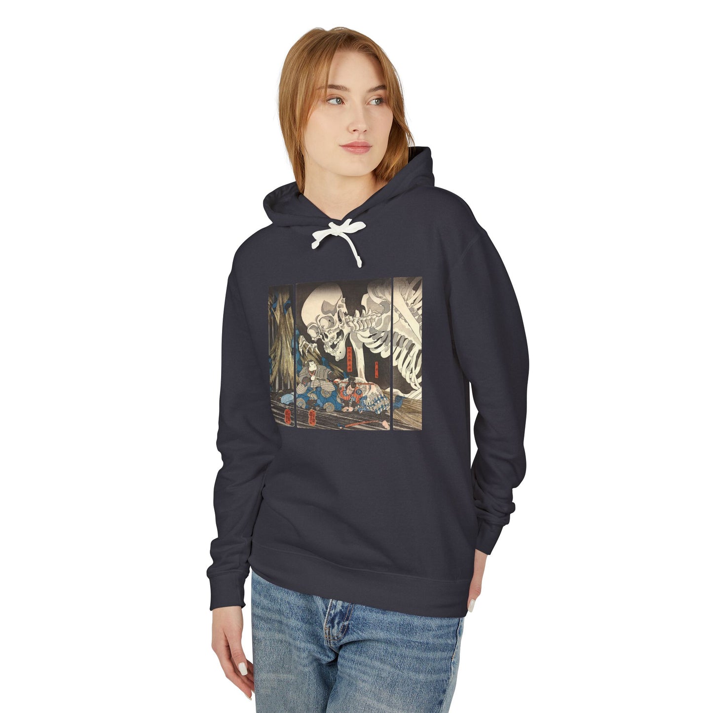 Takiyasha the Witch and the Skeleton Spectre by Utagawa Kuniyoshi (Hoodie)