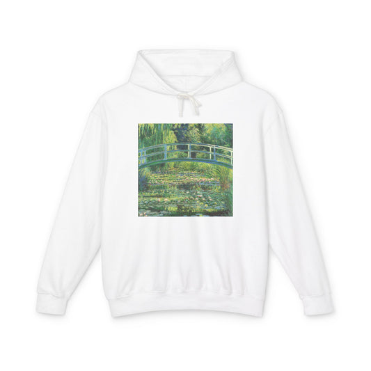 Water Lilies and Japanese Bridge by Claude Monet (Hoodie)