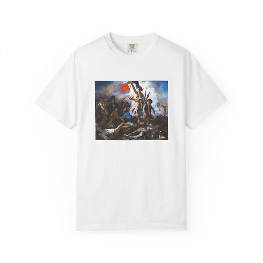 Liberty Leading the People by Eugène Delacroix (T-Shirt)