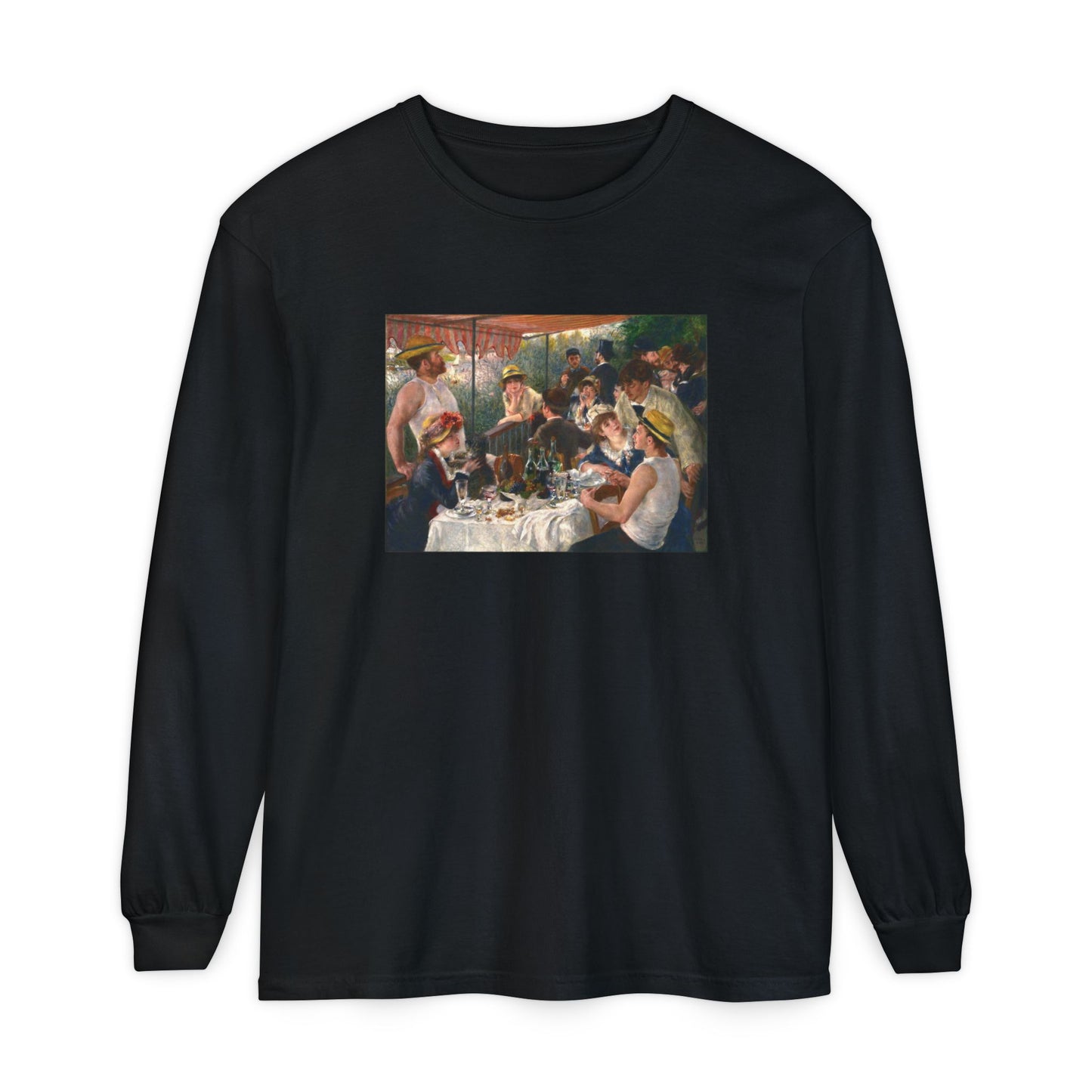 Luncheon of the Boating Party by Pierre-Auguste Renoir (Long Sleeve)