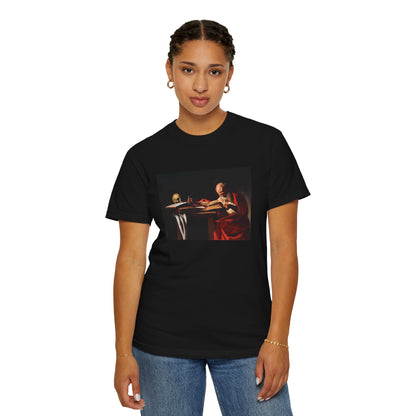 Saint Jerome Writing by Caravaggio (T-Shirt)