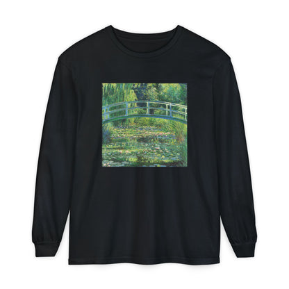 Water Lilies and Japanese Bridge by Claude Monet (Long Sleeve)