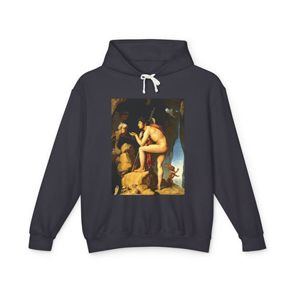 Oedipus and the Sphinx by Dominique Ingres (Hoodie)