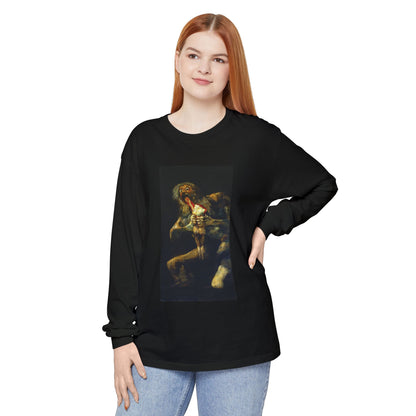 Saturn Devouring His Son by Francisco Goya (Long Sleeve)