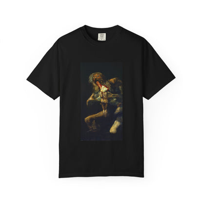 Saturn Devouring His Son by Francisco Goya (T-Shirt)